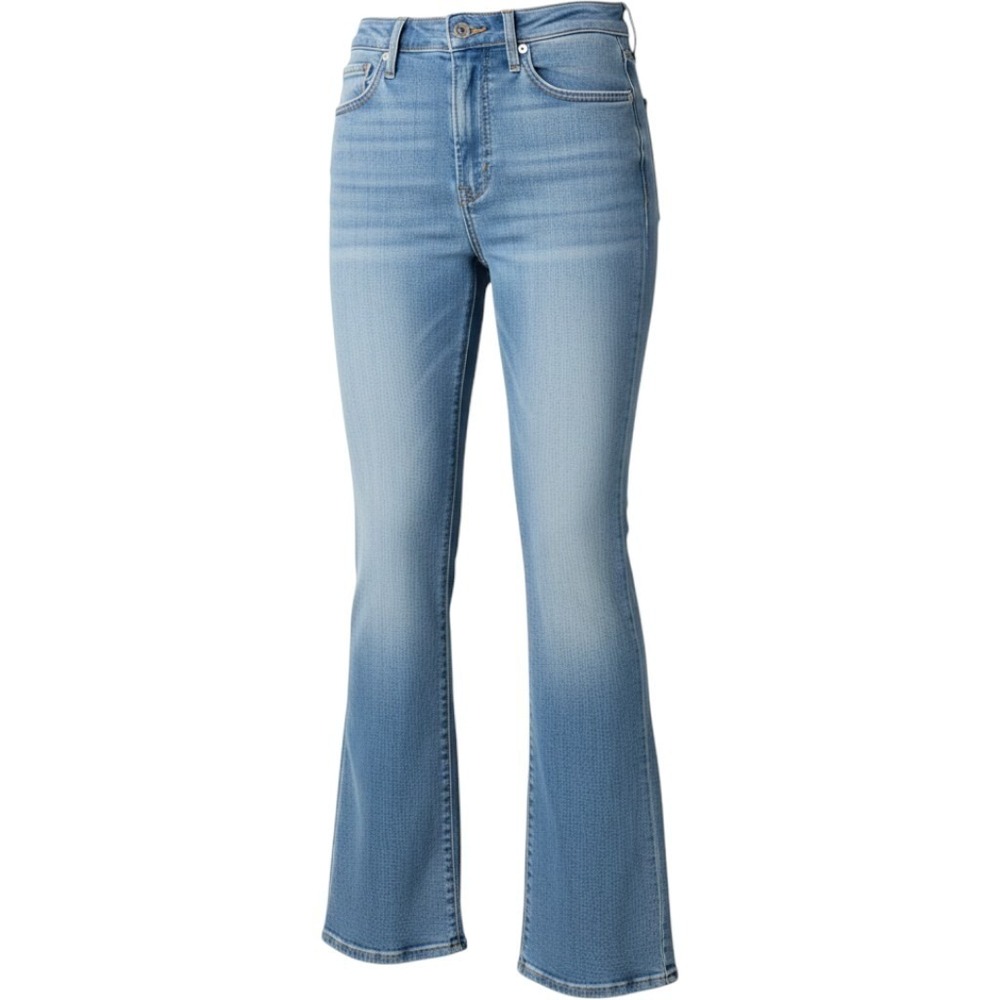 Levis 726 High Rise Flare Women's Jeans Light Wash Size 30
